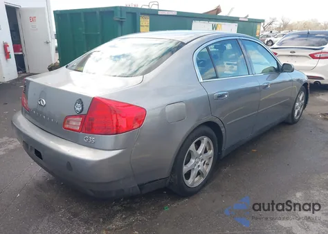 2004 Infiniti G35 из США, поврежденный, VIN JNKCV51EX4M107737